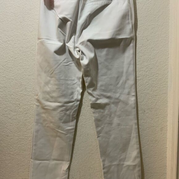 Eric White Capris Pants size 4 white P1 - Picture 4 of 5